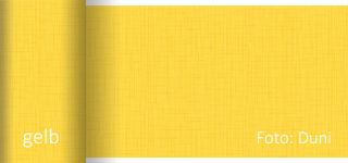 Duni Dunicel Tischband/Tischläufer 15cmx20m, gelb