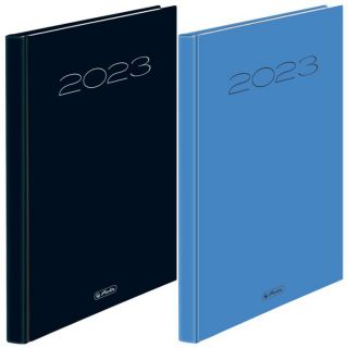 Eleganter Herlitz Buchkalender 2026 – Wochen- und Terminkalender mit Namensprägung