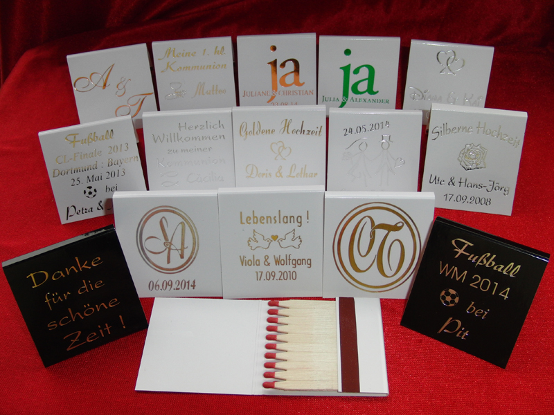 Streichholzbriefchen