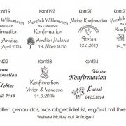 Motive Konfirmation– Seite 2 Motive Konfirmation– Seite 3